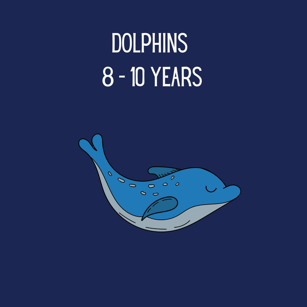 Dolphins: 8-10 years (boys)